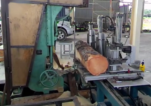 原木帶鋸跑車(chē)